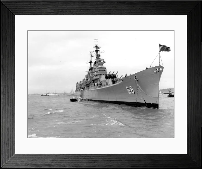 Framed Print : USS Baltimore CA-68 Framed Print : USS Baltimore CA-68