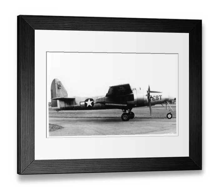 Framed Print : Grumman XF7F-1 Tigercat 03550 Framed Print : Grumman XF7F-1 Tigercat 03550
