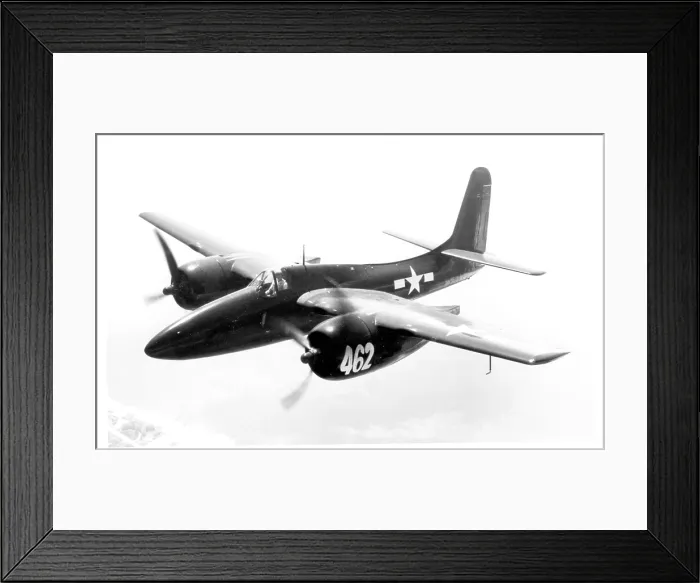 Framed Print : Grumman F7F-3 Tigercat 80462 Framed Print : Grumman F7F-3 Tigercat 80462