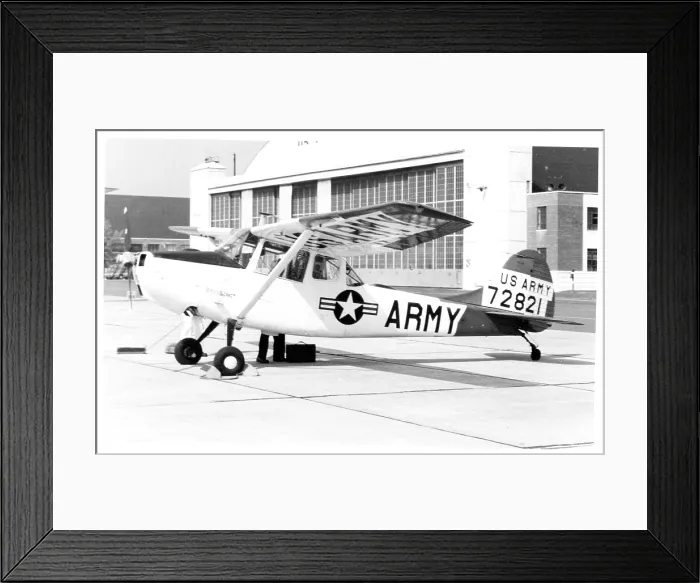 Framed Print : Cessna TO-1B 57-2821 Framed Print : Cessna TO-1B 57-2821