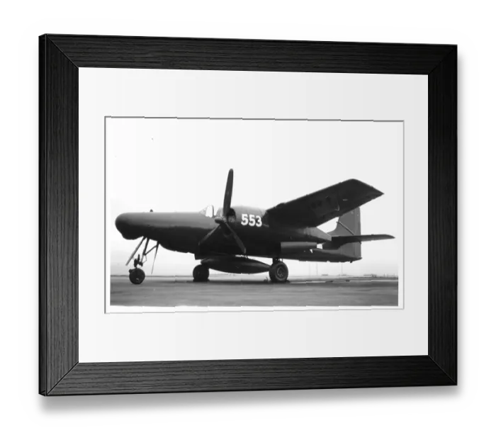 Framed Print : Grumman F7F-3N Tigercat Framed Print : Grumman F7F-3N Tigercat