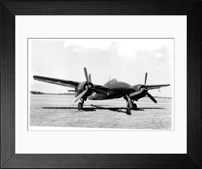 Framed Print : Grumman F7F-3P Tigercat Framed Print : Grumman F7F-3P Tigercat