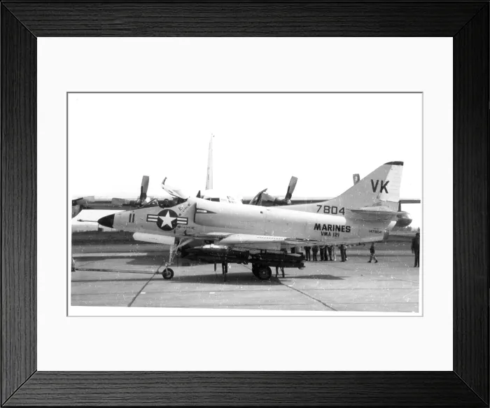 Framed Print : Douglas A4D-2N Skyhawk 147804 Framed Print : Douglas A4D-2N Skyhawk 147804