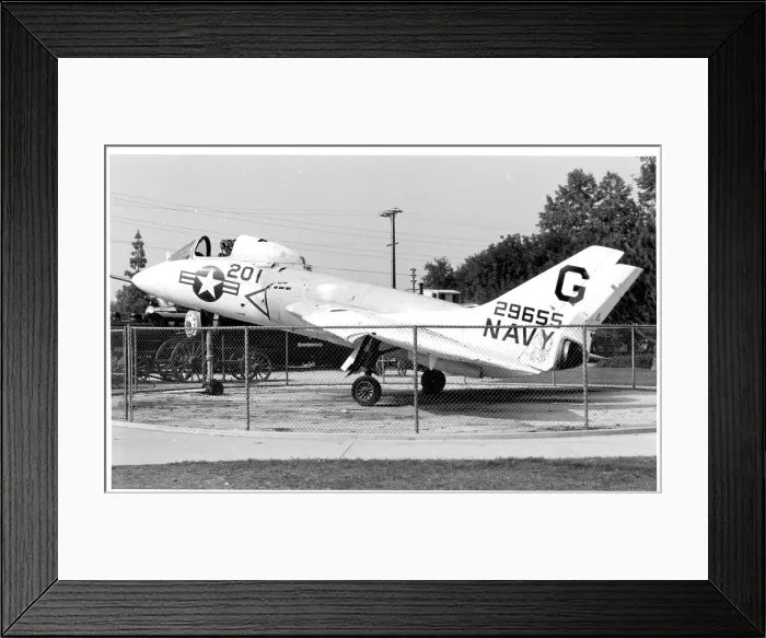 Framed Print : Chance-Vought F7U-3M Cutlass 129655 Framed Print : Chance-Vought F7U-3M Cutlass 129655