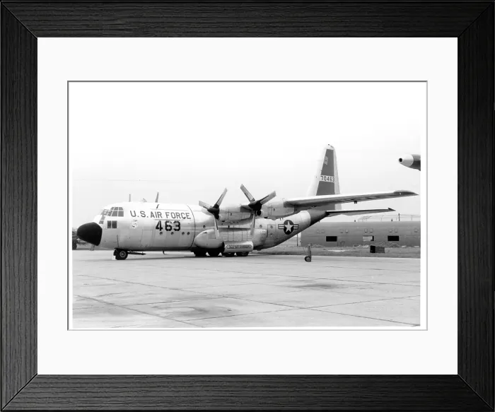 Framed Print : Lockheed C-130A Hercules 57-0463 Framed Print : Lockheed C-130A Hercules 57-0463