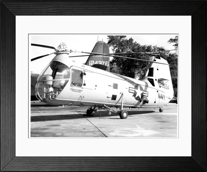 Framed Print : Piasecki HUP-2 Retriever 128554