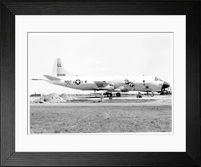 Framed Print : Lockheed P-3B Orion 154581 Framed Print : Lockheed P-3B Orion 154581