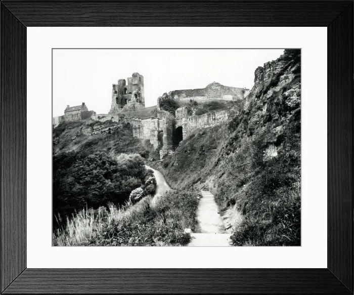 Framed Print : Scarborough Castle Framed Print : Scarborough Castle