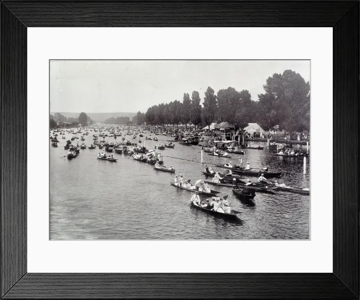 Framed Print : The scene after the races. Date: 1901 Framed Print : The scene after the races. Date: 1901