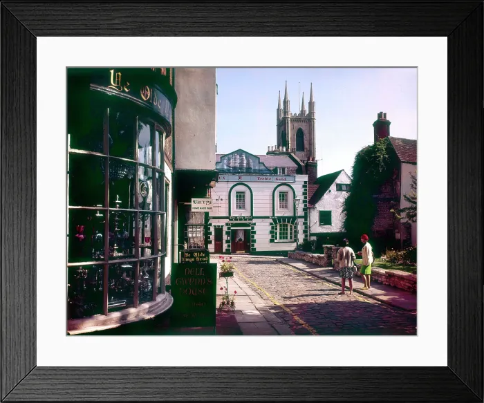 Framed Print : Church Street, Windsor Date: circa 1960s Framed Print : Church Street, Windsor Date: circa 1960s