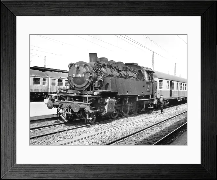 Framed Print : DB, locomotive, 064, 79-7, 1970 Framed Print : DB, locomotive, 064, 79-7, 1970