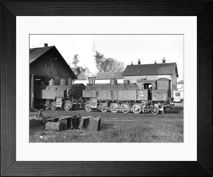 Framed Print : OBB Locomotive 93.1409
