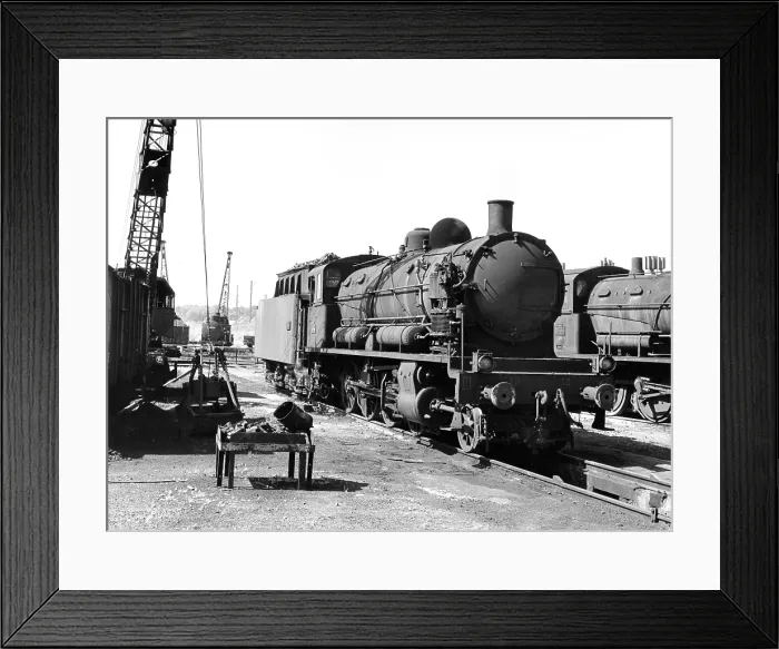 Framed Print : SNCF locomotives 140 C 30 and 140 C 127 Framed Print : SNCF locomotives 140 C 30 and 140 C 127