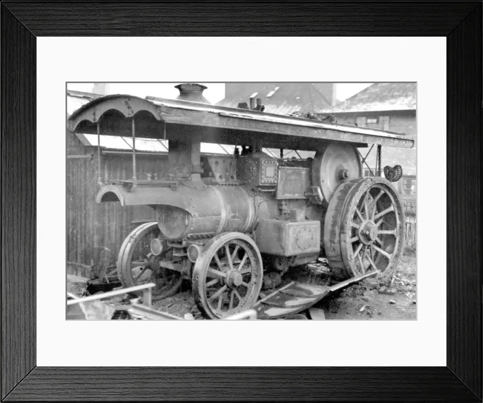 Framed Print : Showman's Road Locomotive Framed Print : Showman's Road Locomotive