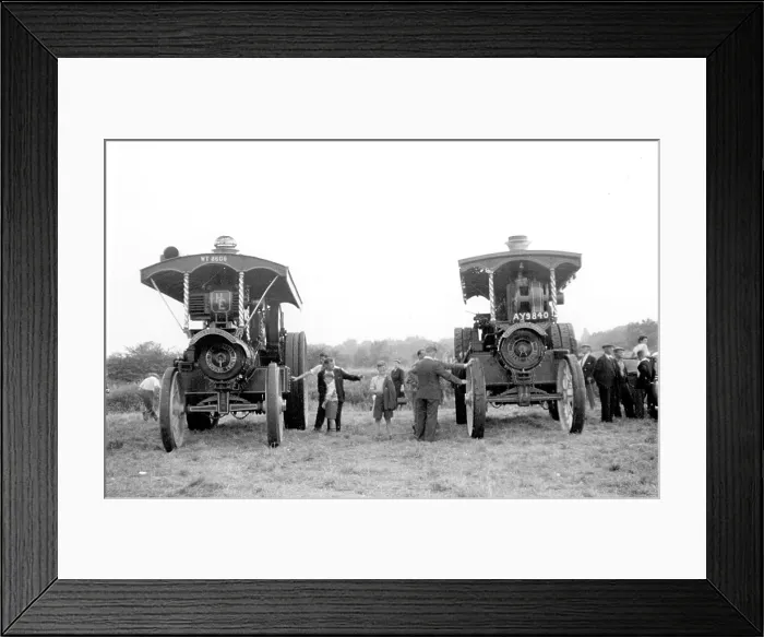Framed Print : Burrell Showman's Road Locomotives Ex-Mayor - Challenger Framed Print : Burrell Showman's Road Locomotives Ex-Mayor - Challenger