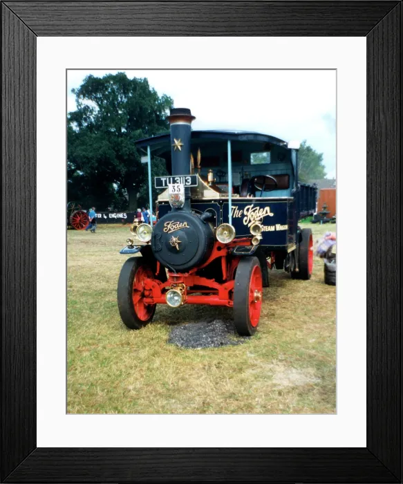 Framed Print : Foden Wagon number: 12388, King William Framed Print : Foden Wagon number: 12388, King William
