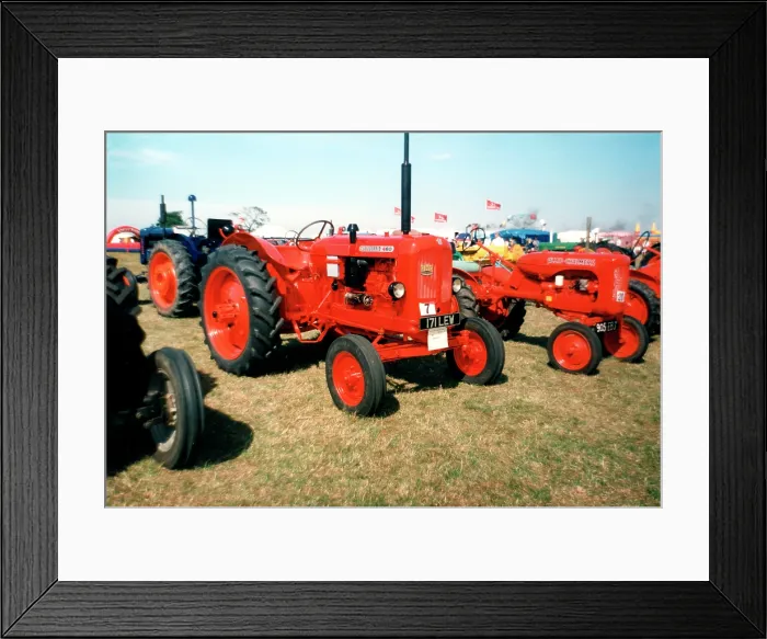 Framed Print : Nuffield 4 / 60 field tractor, 171 LEW Framed Print : Nuffield 4 / 60 field tractor, 171 LEW