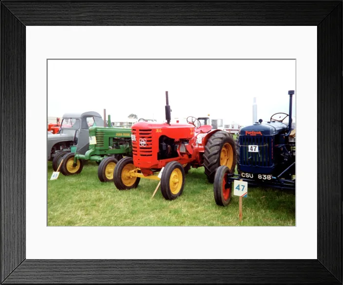 Framed Print : Massey-Harris 74.4D Framed Print : Massey-Harris 74.4D