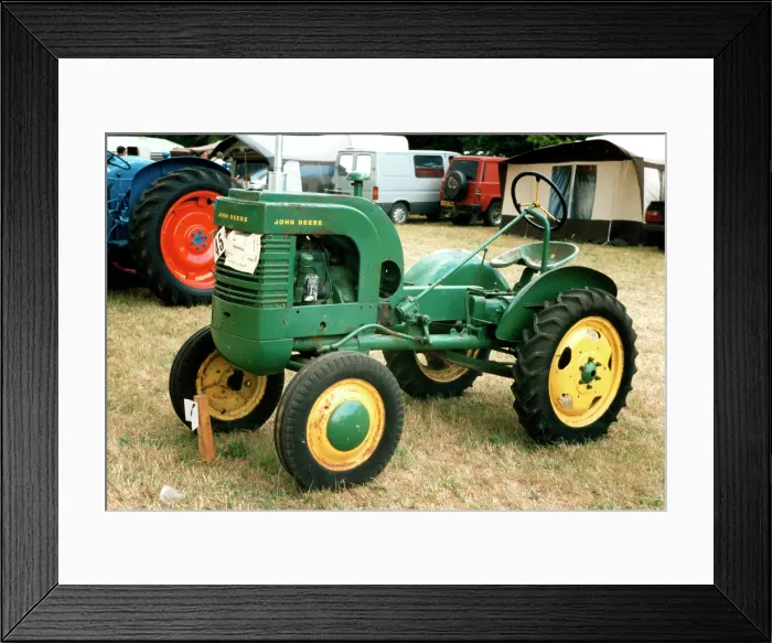 Framed Print : John Deere LA utility tractor Framed Print : John Deere LA utility tractor