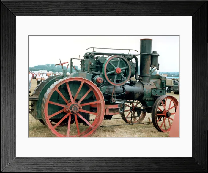 Framed Print : Walsh and Clark Victoria oil ploughing engine Framed Print : Walsh and Clark Victoria oil ploughing engine