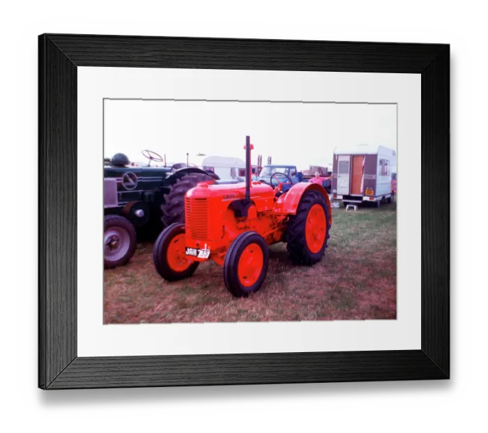 Framed Print : Case DEX Tractor Framed Print : Case DEX Tractor