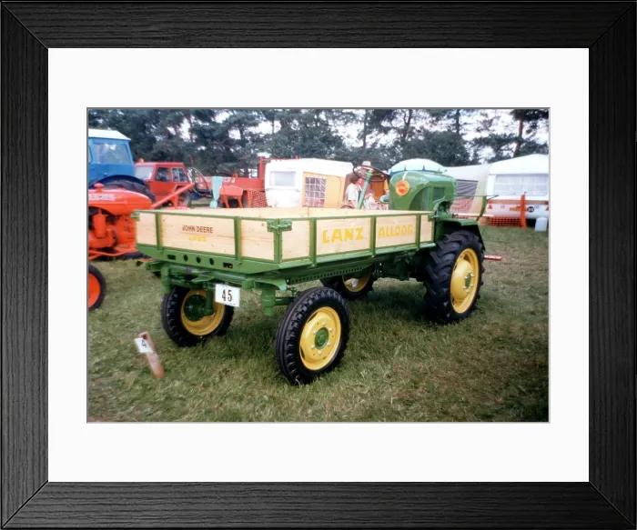 Framed Print : Lanz Alldog A1806 tool carrier Framed Print : Lanz Alldog A1806 tool carrier