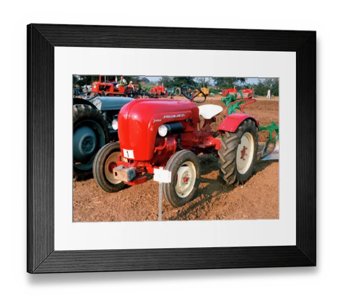 Framed Print : Porsche 109 Junior tractor Framed Print : Porsche 109 Junior tractor