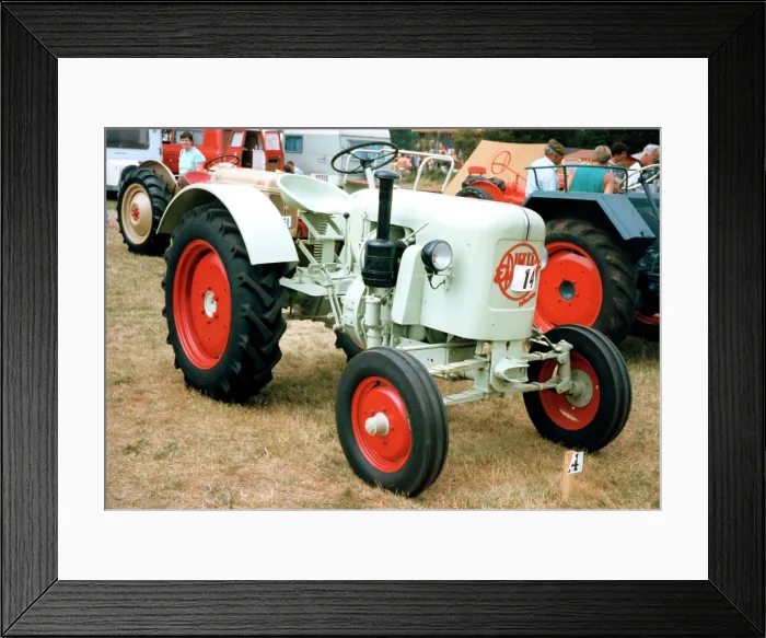 Framed Print : Eicher Diesel ED13 Tractor Framed Print : Eicher Diesel ED13 Tractor