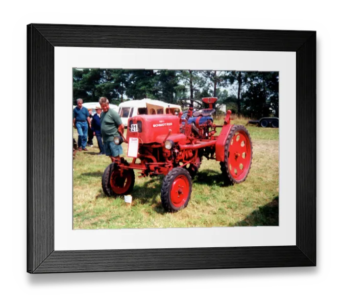 Framed Print : Schmotzer tractor prototype Framed Print : Schmotzer tractor prototype