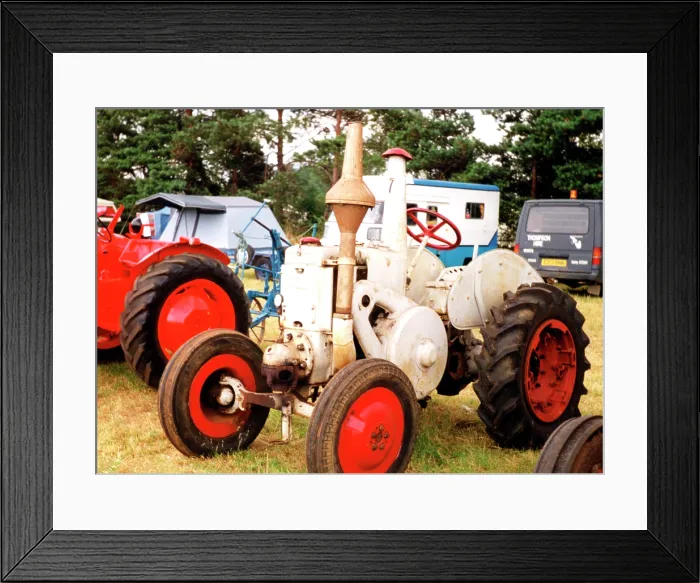 Framed Print : Lanz Bulldog tractor at Weeting Framed Print : Lanz Bulldog tractor at Weeting