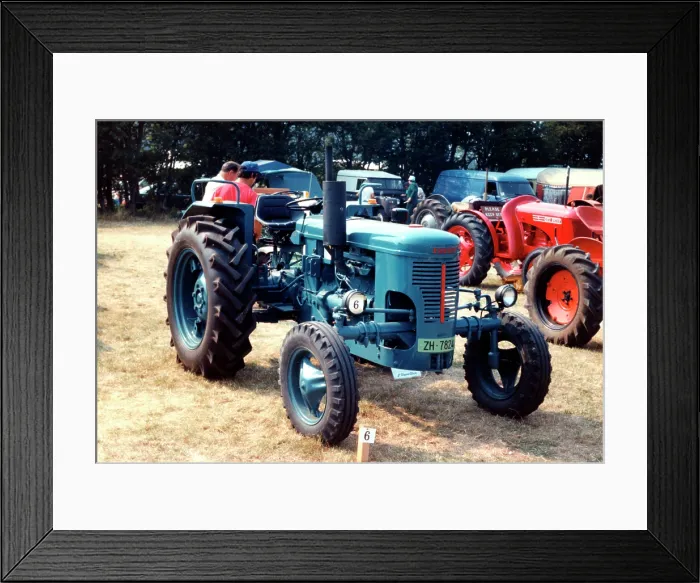 Framed Print : Vevey 580D tractor Framed Print : Vevey 580D tractor