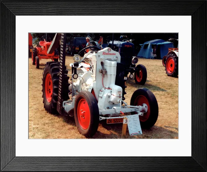 Framed Print : Hurlimann 1K.10 tractor Framed Print : Hurlimann 1K.10 tractor