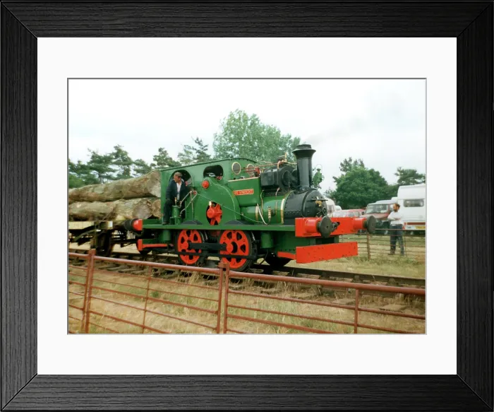 Framed Print : Aveling and Porter locomotive number: 8800 Sir Vincent Framed Print : Aveling and Porter locomotive number: 8800 Sir Vincent
