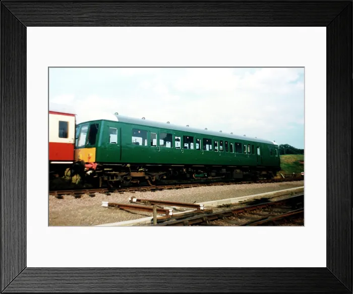Framed Print : British Rail Class 121 DMU W55033 Framed Print : British Rail Class 121 DMU W55033