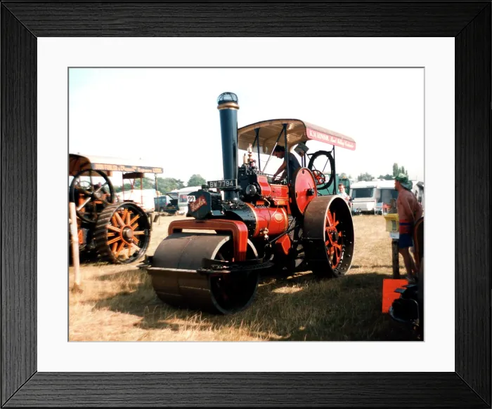 Framed Print : Fowler Road Roller number: 15973, Jenny Framed Print : Fowler Road Roller number: 15973, Jenny