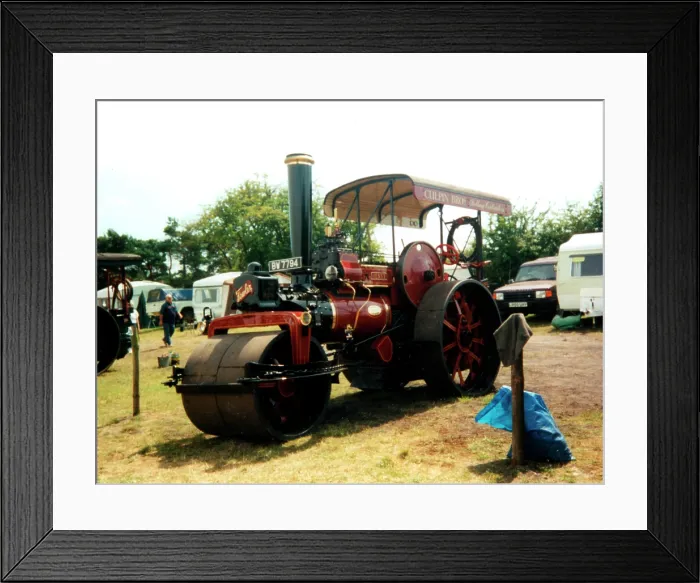 Framed Print : Fowler Road Roller number: 15973, Jenny Framed Print : Fowler Road Roller number: 15973, Jenny