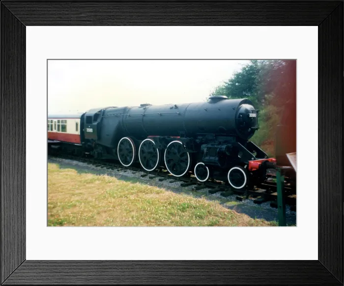 Framed Print : SR Merchant Navy class 4-6-2 locomotive 35010 Framed Print : SR Merchant Navy class 4-6-2 locomotive 35010