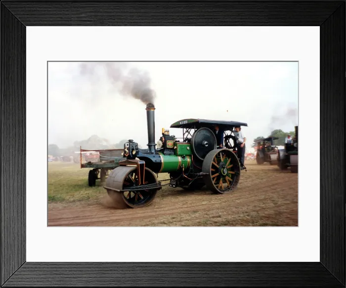 Framed Print : Aveling and Porter Road Roller number: 8837, George Framed Print : Aveling and Porter Road Roller number: 8837, George