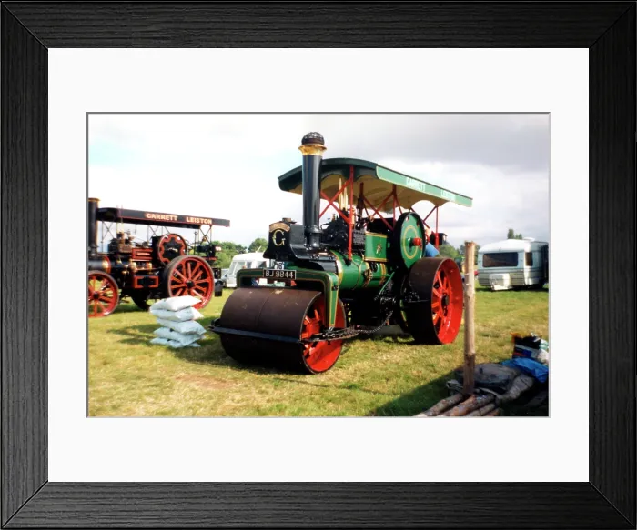 Framed Print : Garrett Road Roller number: 34267 Framed Print : Garrett Road Roller number: 34267