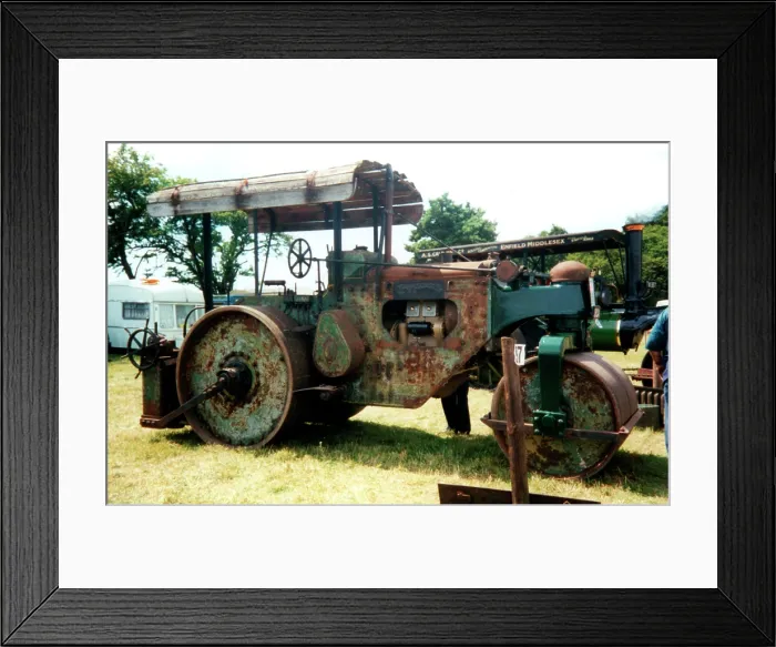 Framed Print : Fowler 10 Ton Diesel Road Roller, at Weeting Framed Print : Fowler 10 Ton Diesel Road Roller, at Weeting