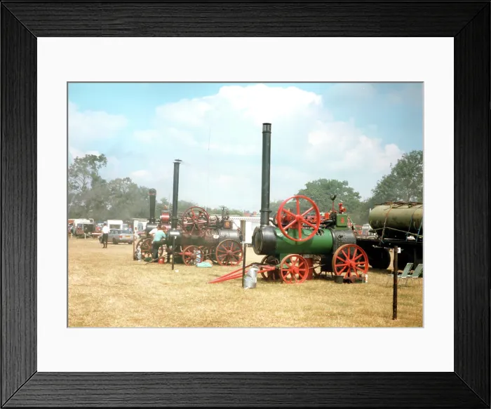 Framed Print : portable engines Framed Print : portable engines