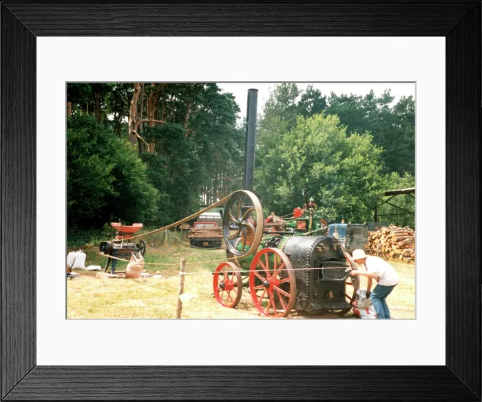 Framed Print : Ransomes Sims and Jefferies Portable Engine Little Lucy Framed Print : Ransomes Sims and Jefferies Portable Engine Little Lucy