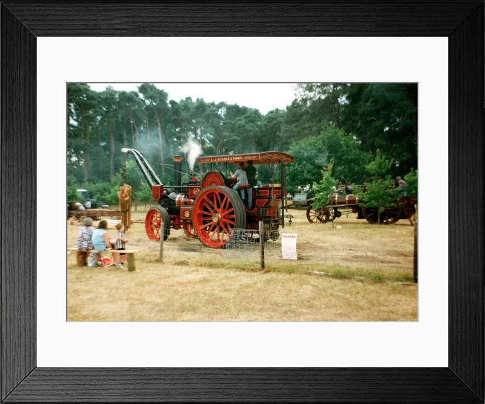 Framed Print : Burrell Crane Engine number: 3829, His Majesty Framed Print : Burrell Crane Engine number: 3829, His Majesty
