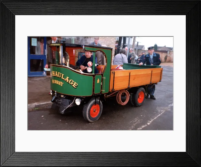 Framed Print : Fowler Wagon scale replica Framed Print : Fowler Wagon scale replica