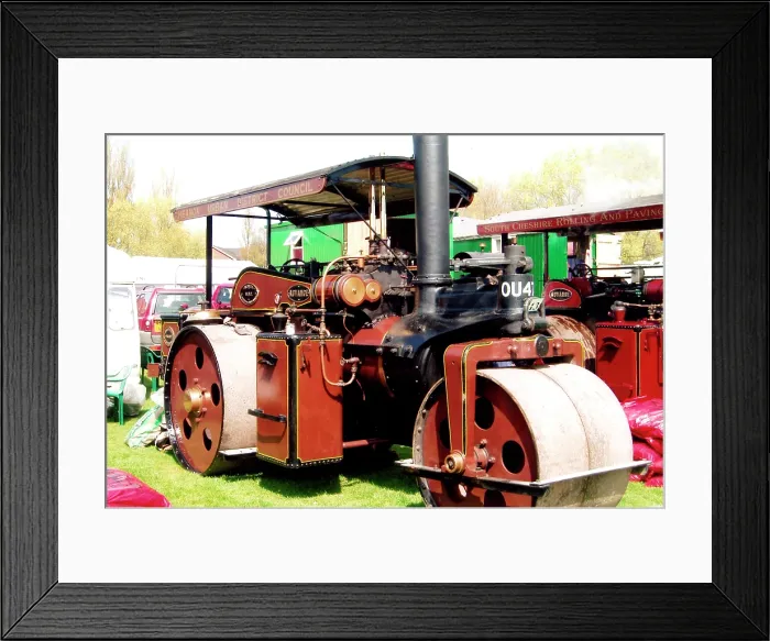 Framed Print : Wallis and Steevens Road Roller number: 8058, Ambition Framed Print : Wallis and Steevens Road Roller number: 8058, Ambition