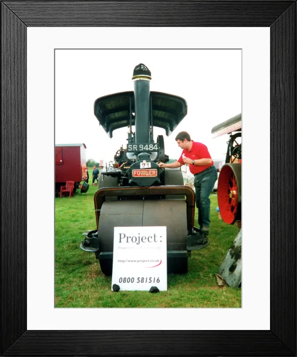 Framed Print : Fowler Road Roller number: 19546, Bonny Lass Framed Print : Fowler Road Roller number: 19546, Bonny Lass