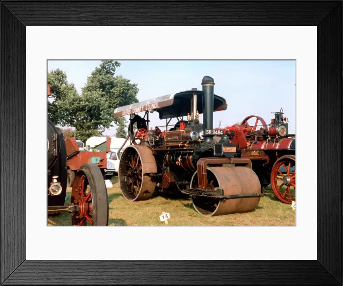 Framed Print : Fowler Road Roller number: 19546, Bonny Lass Framed Print : Fowler Road Roller number: 19546, Bonny Lass