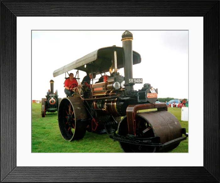 Framed Print : Fowler Road Roller number: 19546, Bonny Lass Framed Print : Fowler Road Roller number: 19546, Bonny Lass