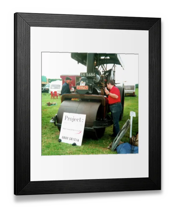 Framed Print : Fowler Road Roller number: 19546, Bonny Lass Framed Print : Fowler Road Roller number: 19546, Bonny Lass