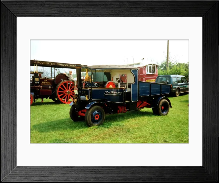 Framed Print : Three quarter scale model Foden Steam Wagon Framed Print : Three quarter scale model Foden Steam Wagon